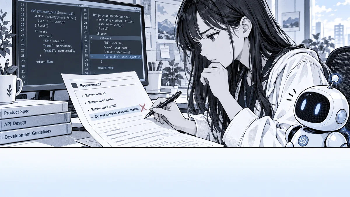 エンジニアは重要な差分だけを確認する